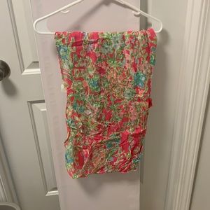 Lilly Pulitzer infinity scarf